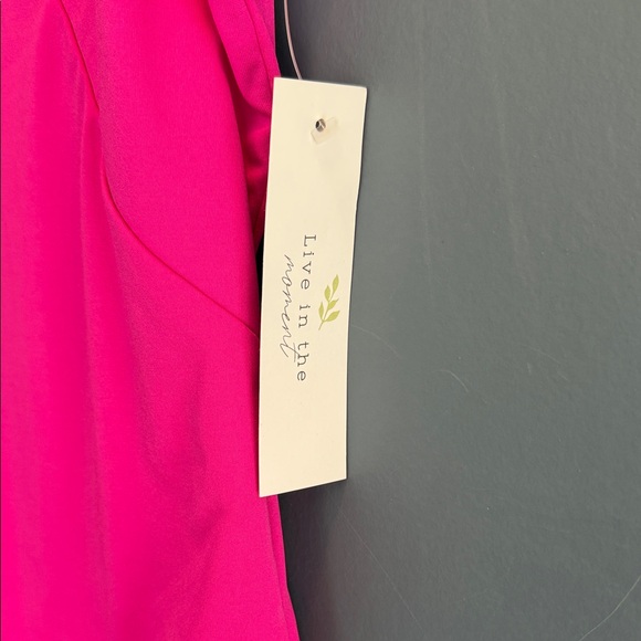 Vibrant Pink Women's Bodysuit - Picture 3 of 4